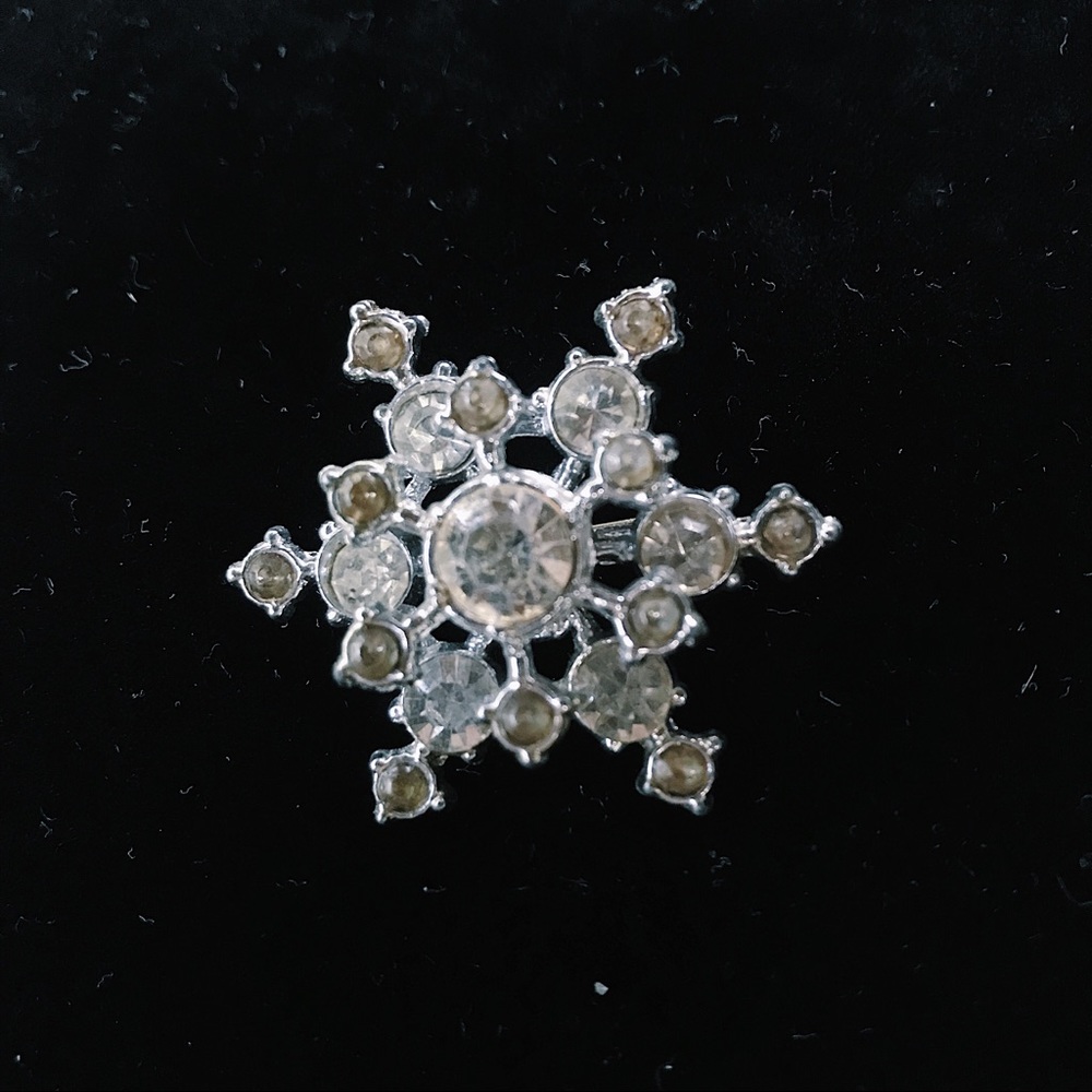 ❄️ Vintage Snowflake Brooche Pin